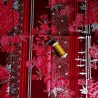 Scampolino 50x50 Striscia rosso