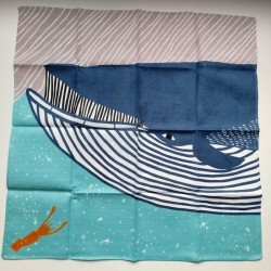 Furoshiki 50cm Balena di...