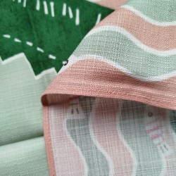 Furoshiki 50cm Crocodile of katakata
