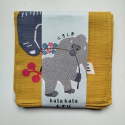 Furoshiki 50cm Gorilla di katakata