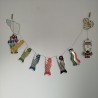 Garland card Carps Koinobori