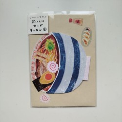 Message card Ramen