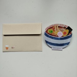 Message card Ramen