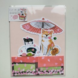 Shiba inu 3D card