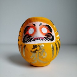 Daruma Gialla 12cm