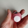 Neko-Daruma with OMIKUJI -Pink