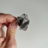 Spilla origami rosa in metallo