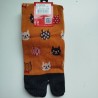 Tabi socks Cat face 35-37
