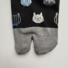 Tabi socks Cat face 35-37