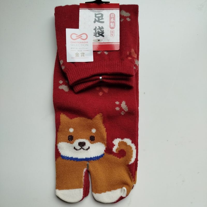 Tabi socks Shiba dog 35-37