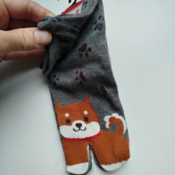Tabi socks Shiba dog 35-37