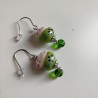 Earrings Manekineko Green