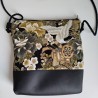 Mini shoulder bag -Crane gold