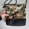 Mini shoulder bag -Crane gold