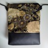 Mini shoulder bag -Fan gold