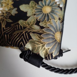 Mini shoulder bag -Fan gold