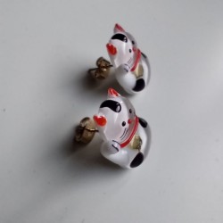 Stud Earrings Manekineko