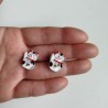 Stud Earrings Manekineko