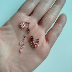 Earrings Cherry blossoms