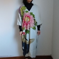 Abito-camicia lunga Bianco