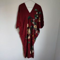 Abito-camicia lunga marroncino