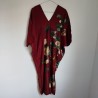 Abito-camicia lunga marroncino
