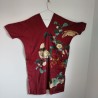 Abito-camicia lunga marroncino