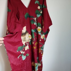 Abito-camicia lunga marroncino