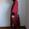 Abito-camicia lunga marroncino