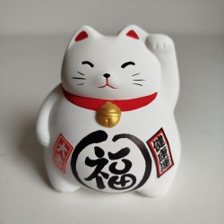 Small White-Cat piggy bank