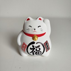 Small White-Cat piggy bank