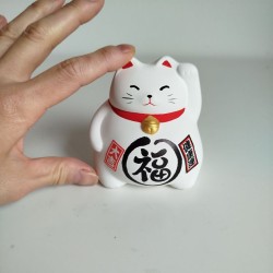 Small White-Cat piggy bank