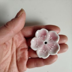 Incenso holder -Cherry blossom White