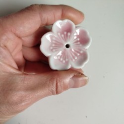 Incenso holder -Cherry blossom White