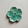 Incenso holder -Cherry blossom Emerald green