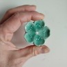 Incenso holder -Cherry blossom Emerald green
