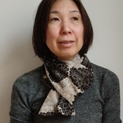 Short stole in Jacquaurd Cotton