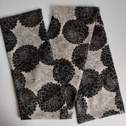 Short stole in Jacquaurd Cotton