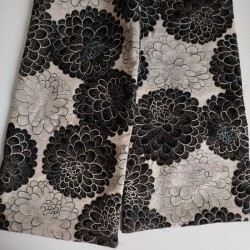 Sciarpetta in cotone Jacquard