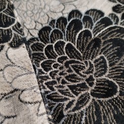 Sciarpetta in cotone Jacquard