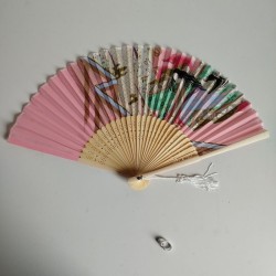 Ventaglio nobile dama di Heian
