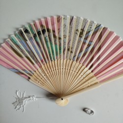 Ventaglio nobile dama di Heian