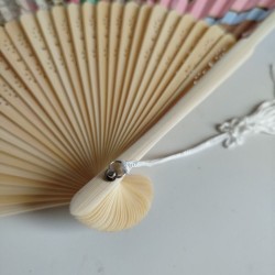Japanese fan -Nobil lady in Heian