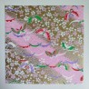 Origami 15cm gold- silver yuzen