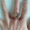 Anello Bottone crisantemi