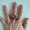 Anello Bottone crisantemi