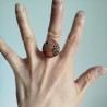 Anello Bottone crisantemi