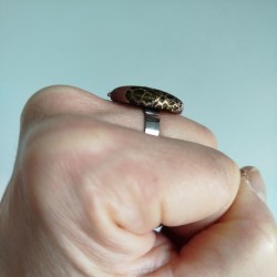 Anello Bottone crisantemi