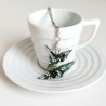 Necklace Cranes palegreen