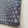 Mini pouch Asanoha navy